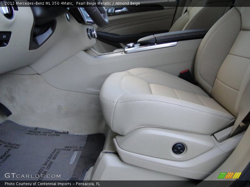 Pearl Beige Metallic / Almond Beige 2012 Mercedes-Benz ML 350 4Matic