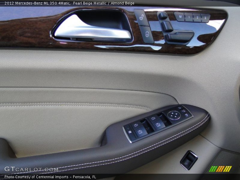 Pearl Beige Metallic / Almond Beige 2012 Mercedes-Benz ML 350 4Matic