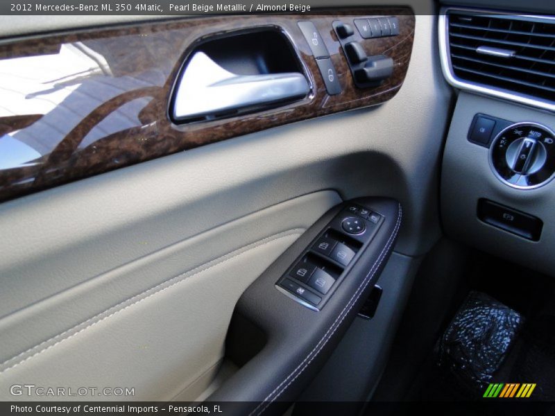 Pearl Beige Metallic / Almond Beige 2012 Mercedes-Benz ML 350 4Matic