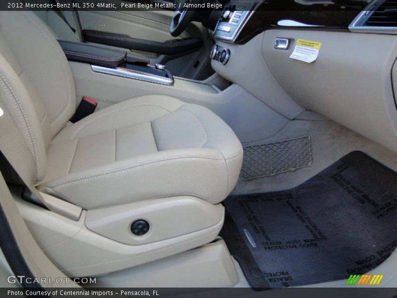 Pearl Beige Metallic / Almond Beige 2012 Mercedes-Benz ML 350 4Matic