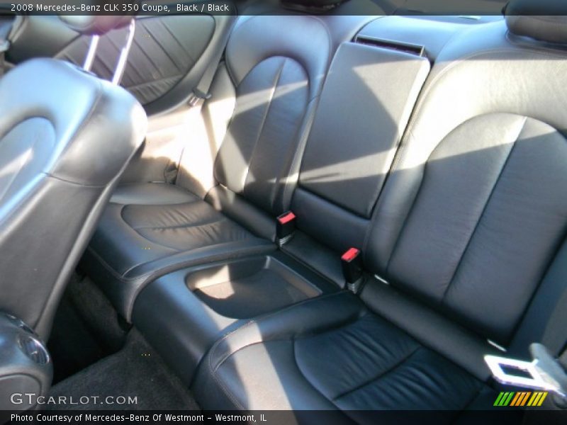 Black / Black 2008 Mercedes-Benz CLK 350 Coupe