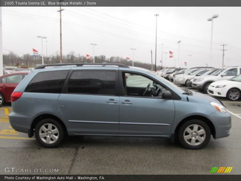 Blue Mirage Metallic / Stone 2005 Toyota Sienna LE