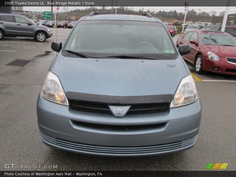 Blue Mirage Metallic / Stone 2005 Toyota Sienna LE