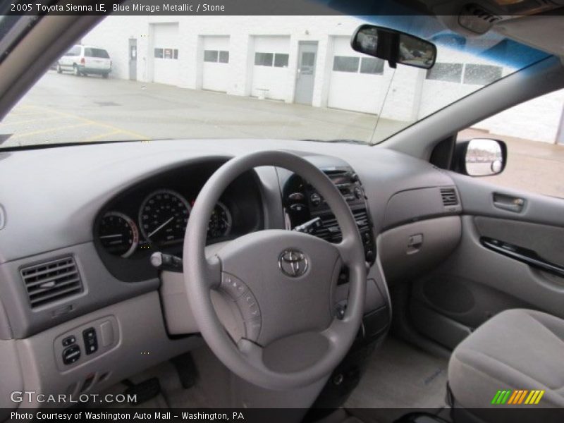Blue Mirage Metallic / Stone 2005 Toyota Sienna LE