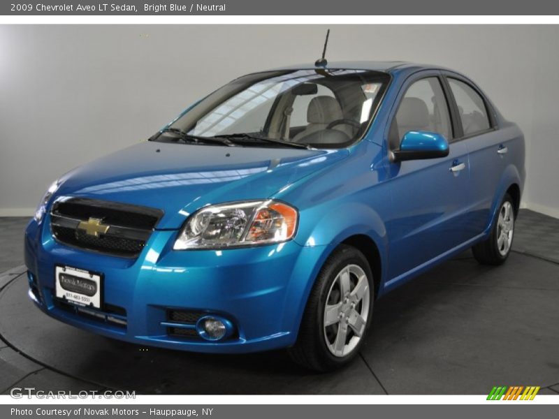 Bright Blue / Neutral 2009 Chevrolet Aveo LT Sedan