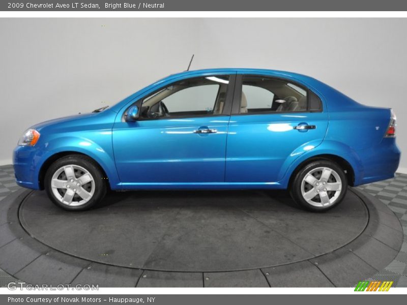 Bright Blue / Neutral 2009 Chevrolet Aveo LT Sedan