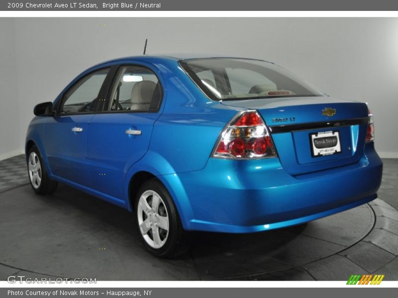 Bright Blue / Neutral 2009 Chevrolet Aveo LT Sedan