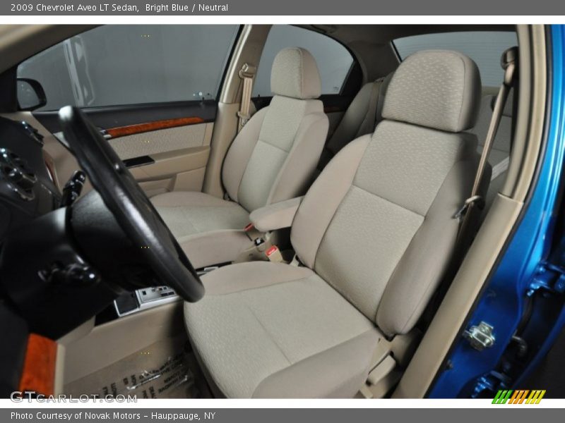 Bright Blue / Neutral 2009 Chevrolet Aveo LT Sedan