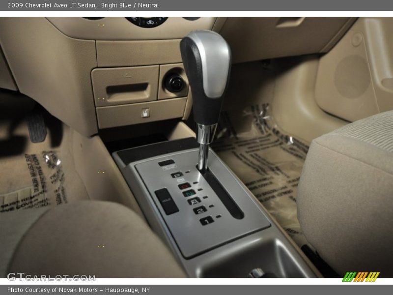 Bright Blue / Neutral 2009 Chevrolet Aveo LT Sedan