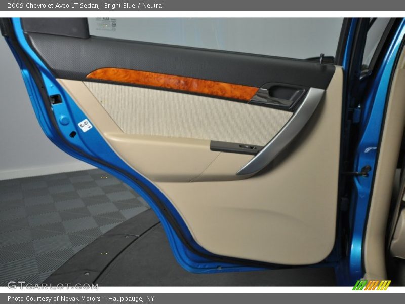Bright Blue / Neutral 2009 Chevrolet Aveo LT Sedan