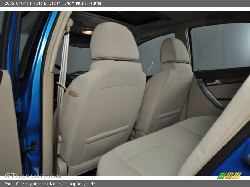 Bright Blue / Neutral 2009 Chevrolet Aveo LT Sedan