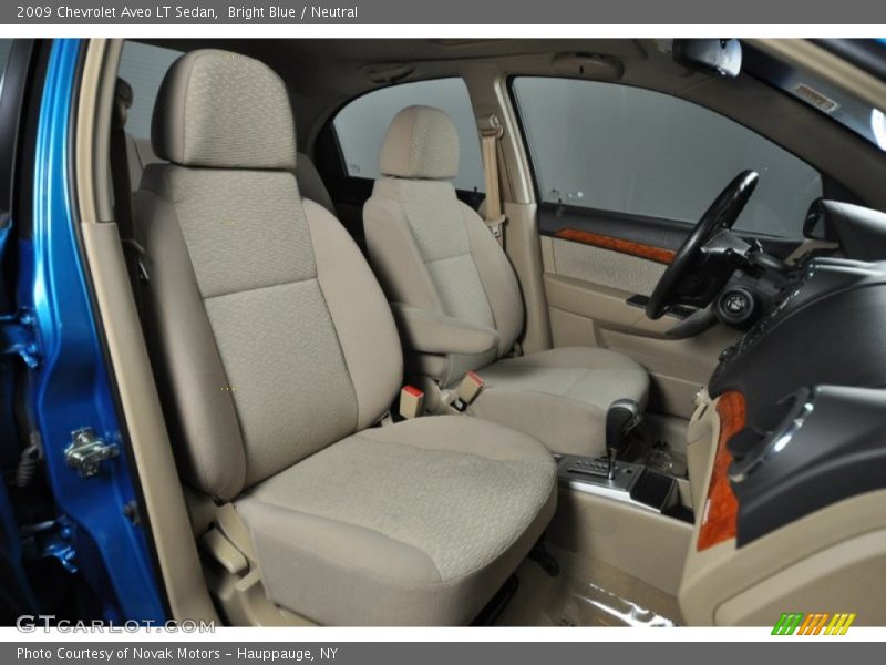 Bright Blue / Neutral 2009 Chevrolet Aveo LT Sedan