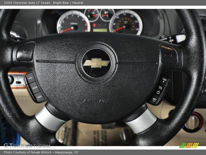Bright Blue / Neutral 2009 Chevrolet Aveo LT Sedan
