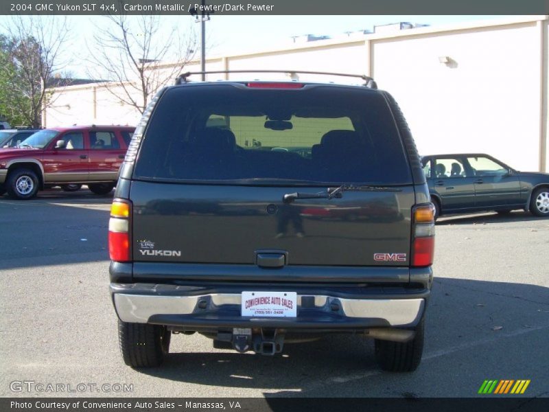 Carbon Metallic / Pewter/Dark Pewter 2004 GMC Yukon SLT 4x4