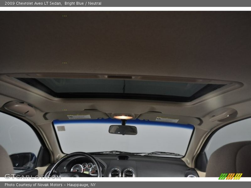 Bright Blue / Neutral 2009 Chevrolet Aveo LT Sedan
