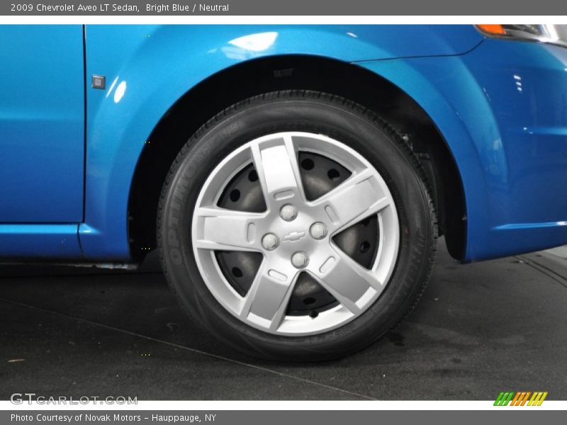 Bright Blue / Neutral 2009 Chevrolet Aveo LT Sedan