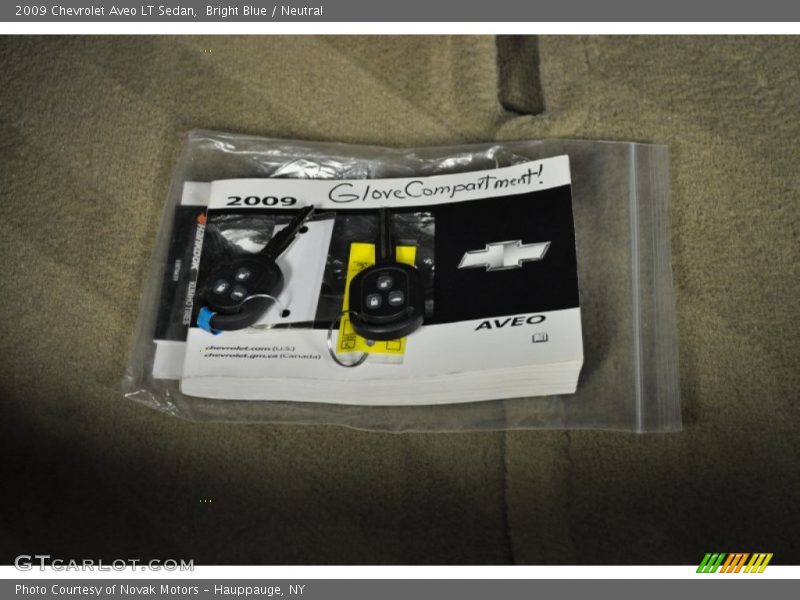 Bright Blue / Neutral 2009 Chevrolet Aveo LT Sedan