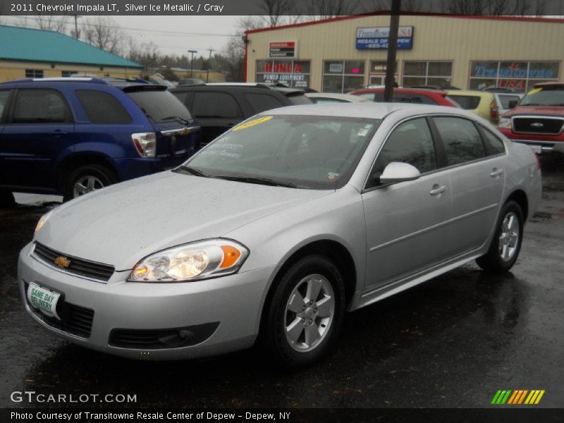 Silver Ice Metallic / Gray 2011 Chevrolet Impala LT