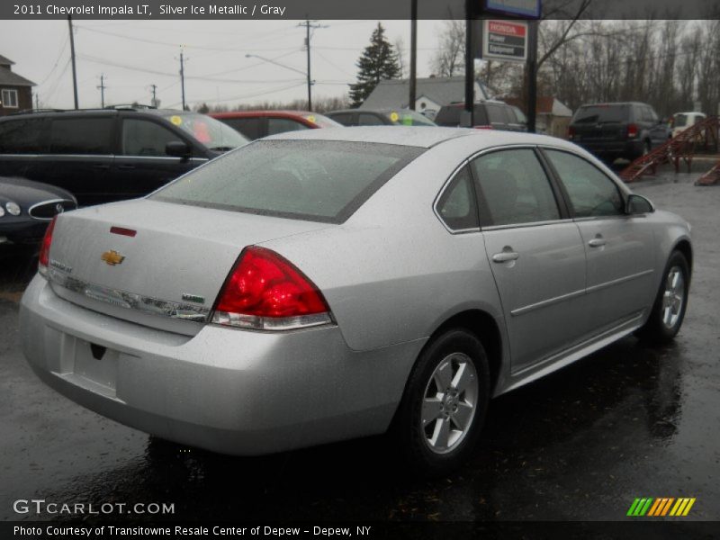 Silver Ice Metallic / Gray 2011 Chevrolet Impala LT
