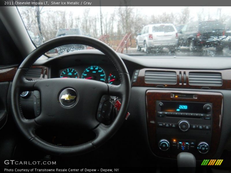 Silver Ice Metallic / Gray 2011 Chevrolet Impala LT