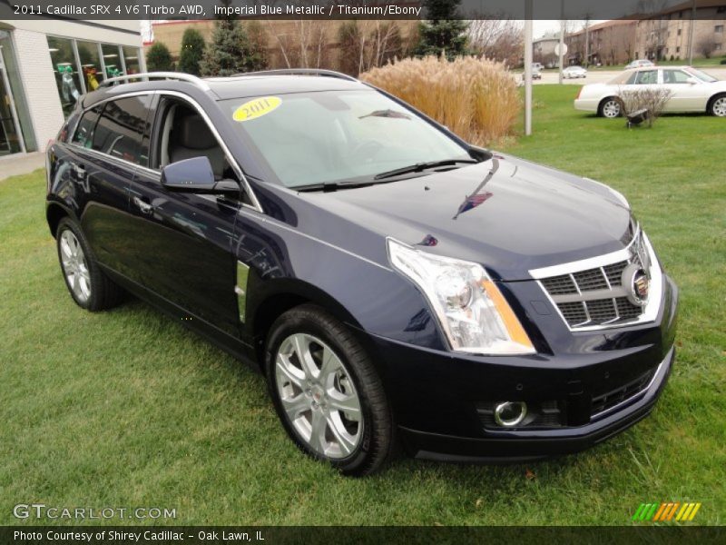 Front 3/4 View of 2011 SRX 4 V6 Turbo AWD