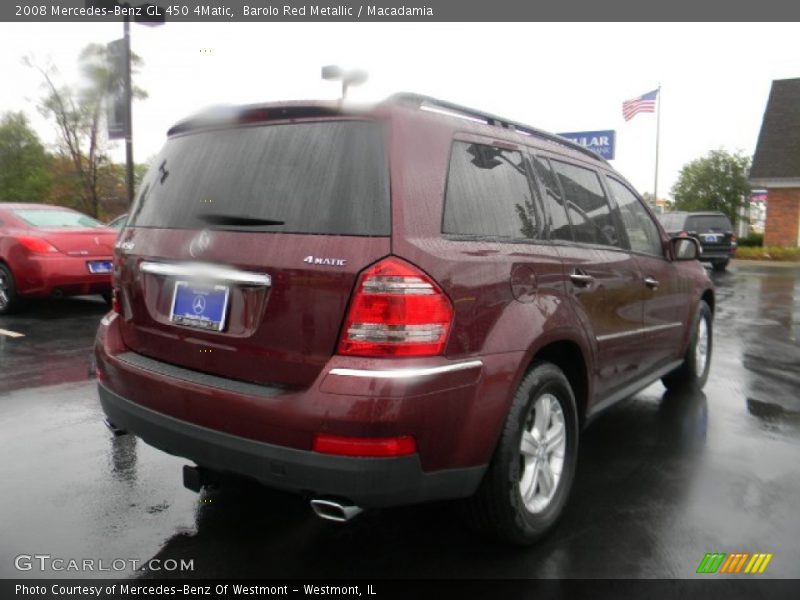 Barolo Red Metallic / Macadamia 2008 Mercedes-Benz GL 450 4Matic