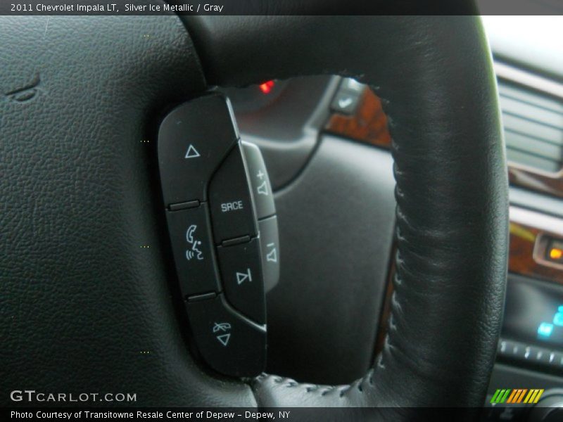 Silver Ice Metallic / Gray 2011 Chevrolet Impala LT