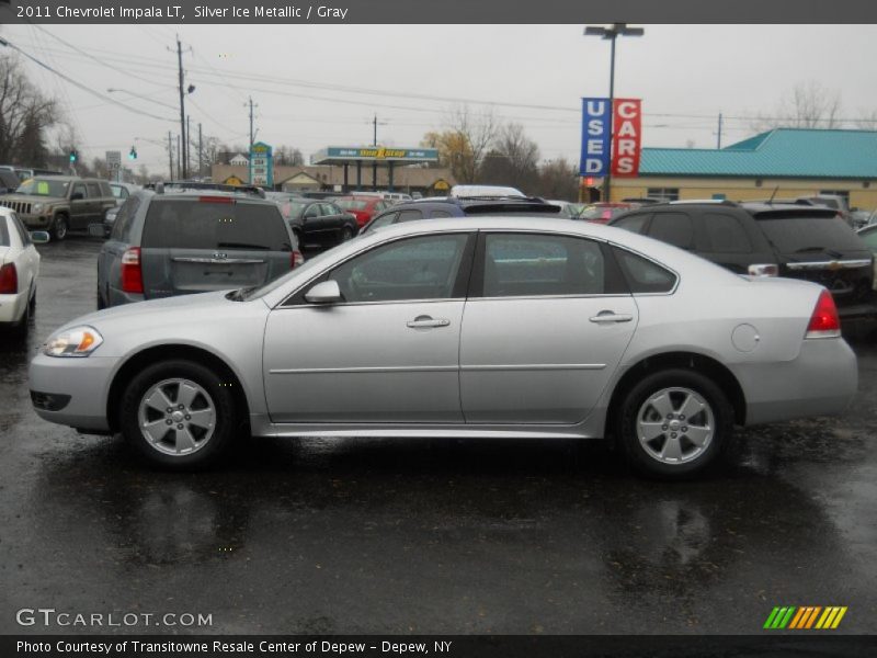 Silver Ice Metallic / Gray 2011 Chevrolet Impala LT