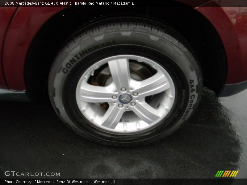 Barolo Red Metallic / Macadamia 2008 Mercedes-Benz GL 450 4Matic