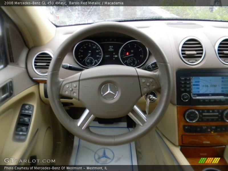 Barolo Red Metallic / Macadamia 2008 Mercedes-Benz GL 450 4Matic