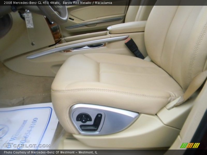 Barolo Red Metallic / Macadamia 2008 Mercedes-Benz GL 450 4Matic