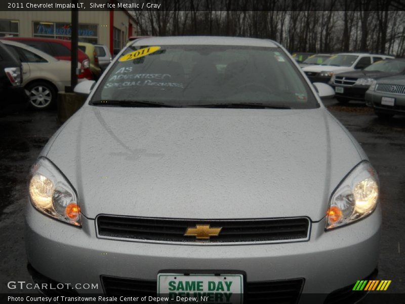 Silver Ice Metallic / Gray 2011 Chevrolet Impala LT