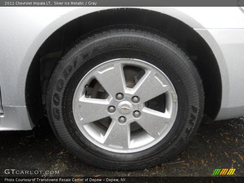 Silver Ice Metallic / Gray 2011 Chevrolet Impala LT