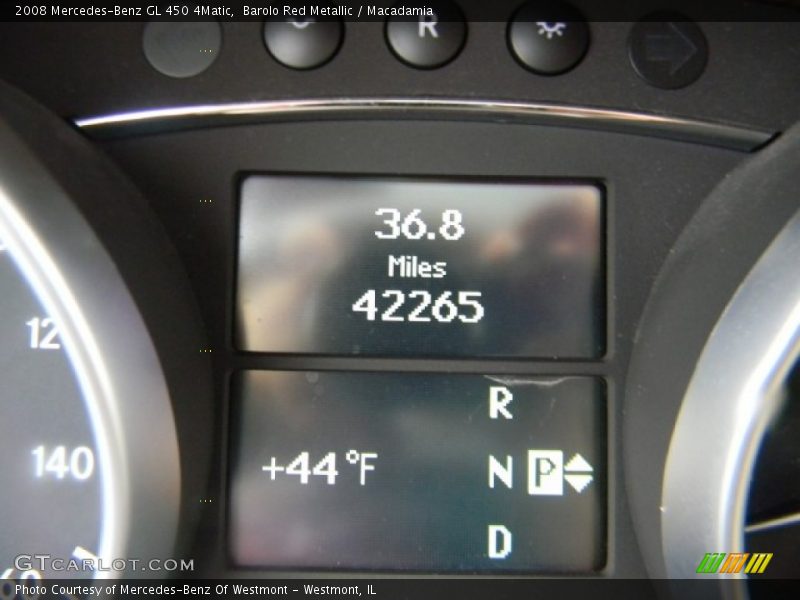 Barolo Red Metallic / Macadamia 2008 Mercedes-Benz GL 450 4Matic