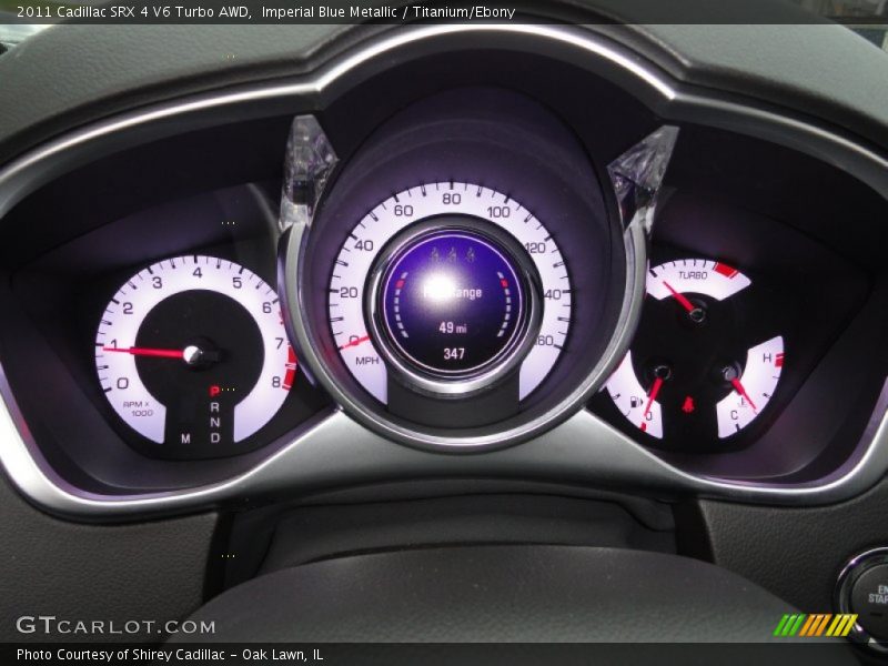  2011 SRX 4 V6 Turbo AWD 4 V6 Turbo AWD Gauges