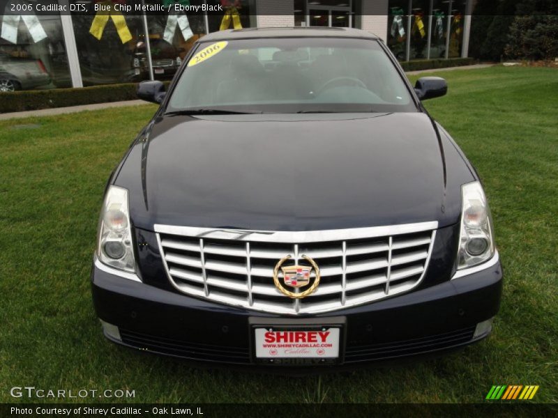 Blue Chip Metallic / Ebony Black 2006 Cadillac DTS