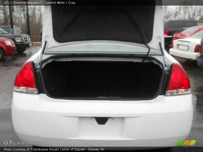Summit White / Gray 2011 Chevrolet Impala LT