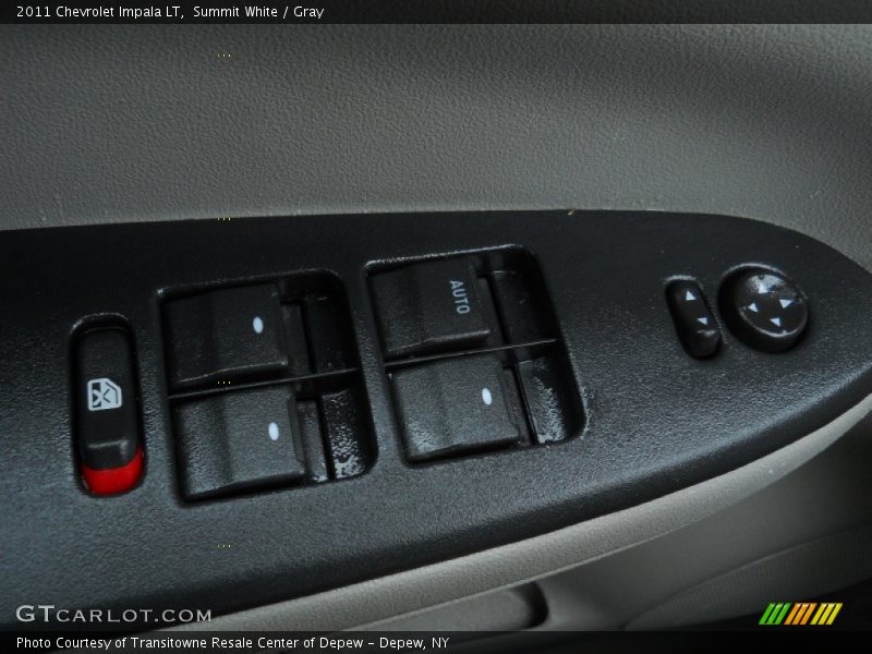 Summit White / Gray 2011 Chevrolet Impala LT