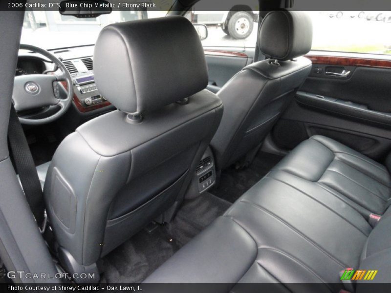 Blue Chip Metallic / Ebony Black 2006 Cadillac DTS