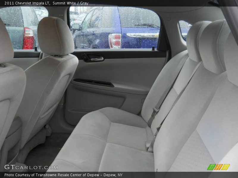 Summit White / Gray 2011 Chevrolet Impala LT