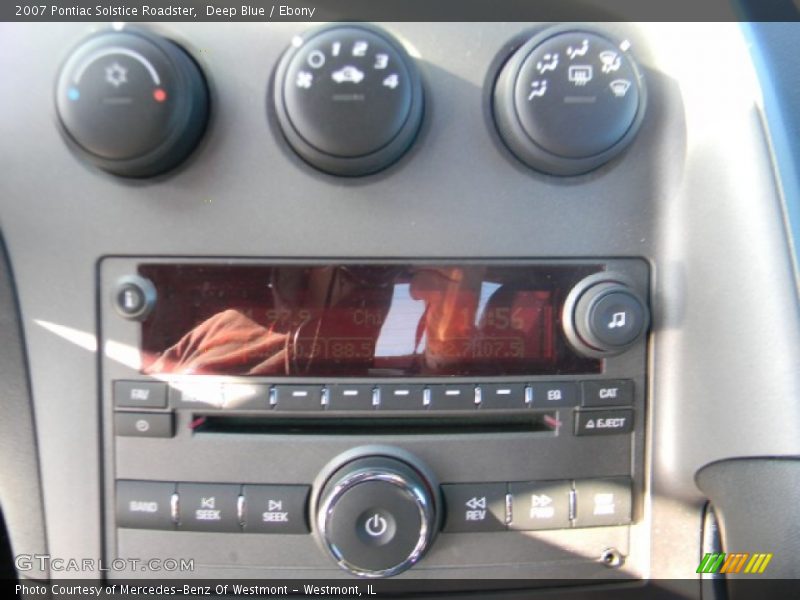 Deep Blue / Ebony 2007 Pontiac Solstice Roadster