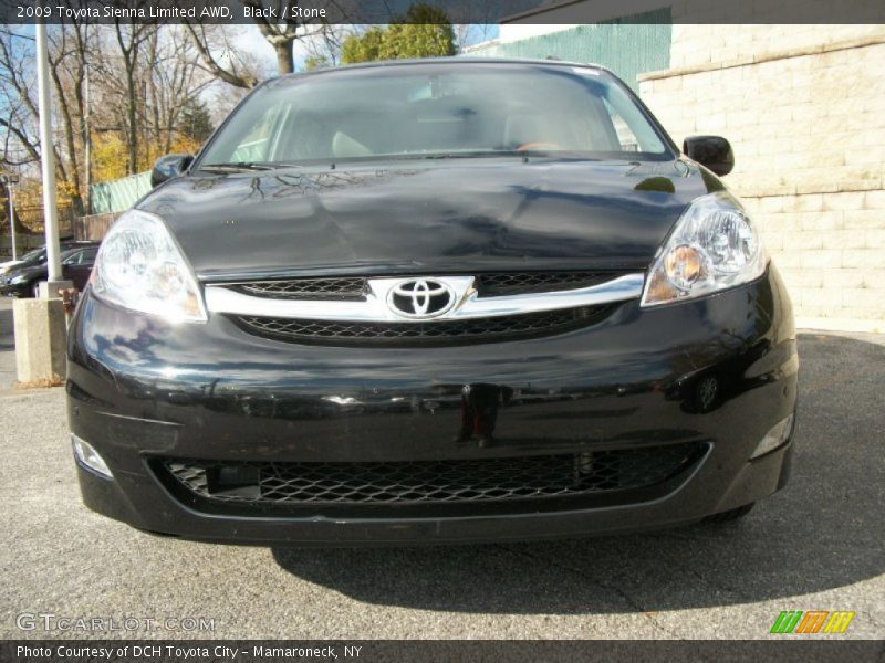Black / Stone 2009 Toyota Sienna Limited AWD