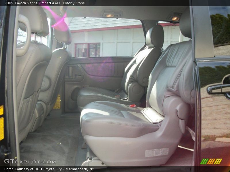 Black / Stone 2009 Toyota Sienna Limited AWD