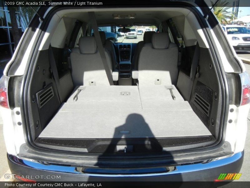 Summit White / Light Titanium 2009 GMC Acadia SLE