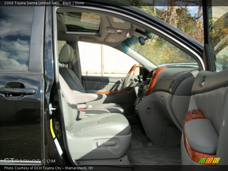 Black / Stone 2009 Toyota Sienna Limited AWD