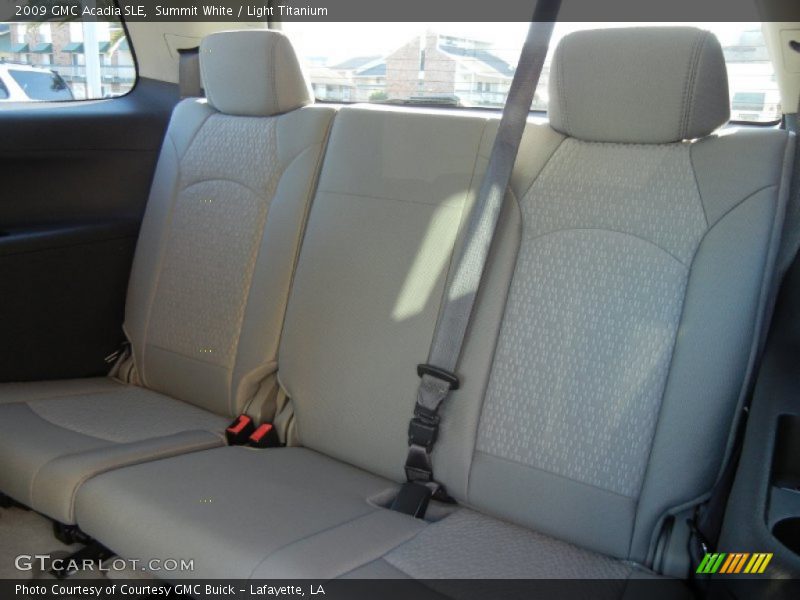 Summit White / Light Titanium 2009 GMC Acadia SLE