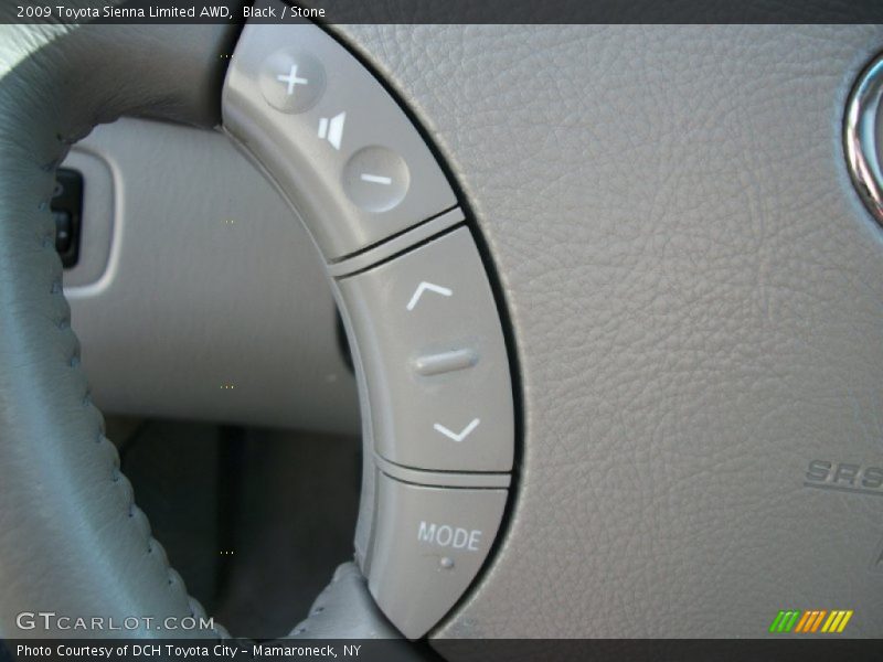 Black / Stone 2009 Toyota Sienna Limited AWD