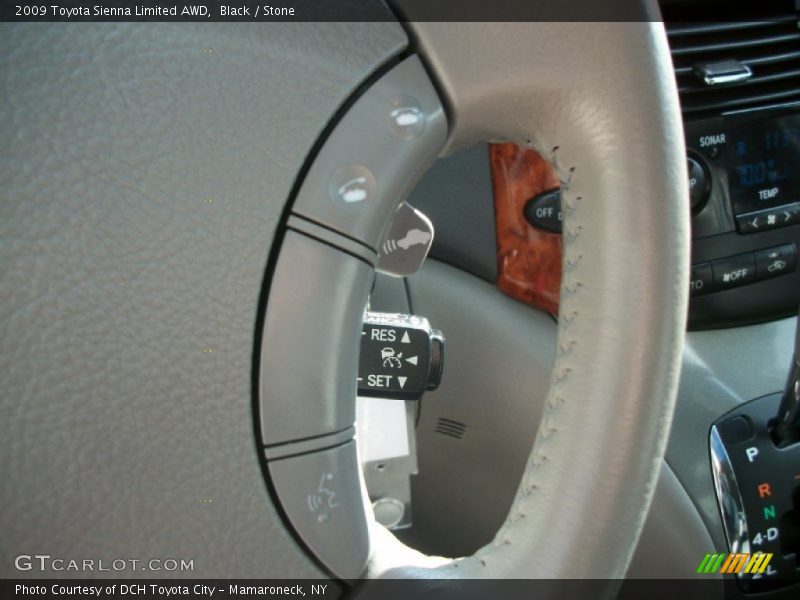 Black / Stone 2009 Toyota Sienna Limited AWD