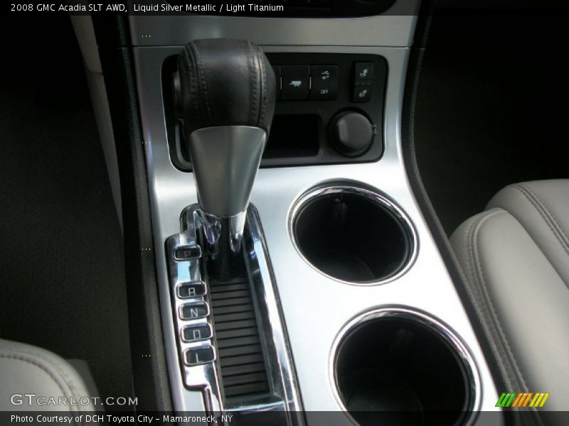 Liquid Silver Metallic / Light Titanium 2008 GMC Acadia SLT AWD