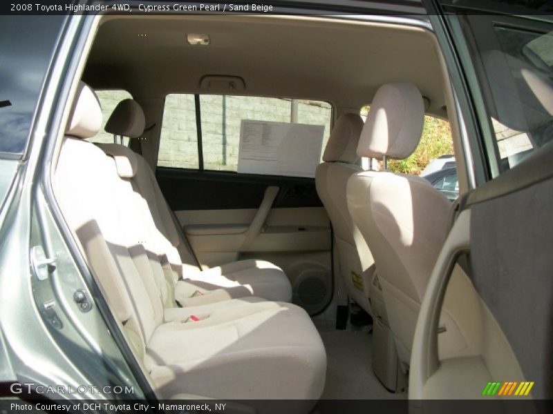 Cypress Green Pearl / Sand Beige 2008 Toyota Highlander 4WD